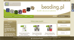 Desktop Screenshot of beading.com.pl